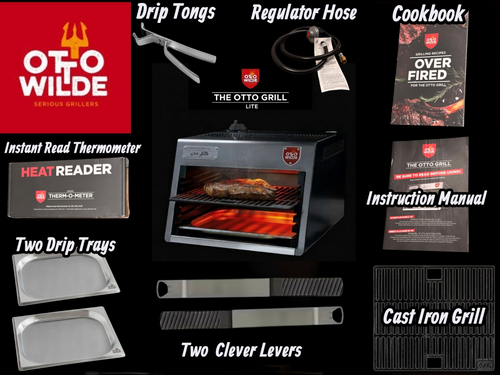 New Miele Otto Wilde Lite Grill Sold out Everywhere! Includes 10 Piece Accessory Package.