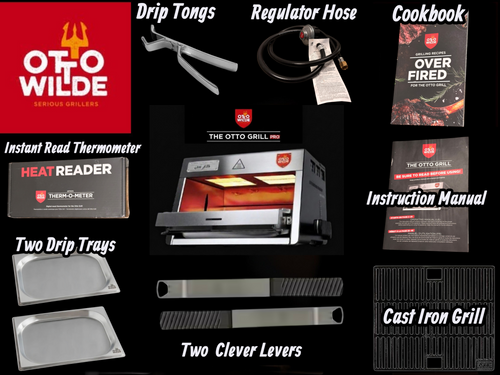 Miele Otto Wilde Pro Grill. Includes 10 Piece Accessories Package. Sold out Everywhere!!